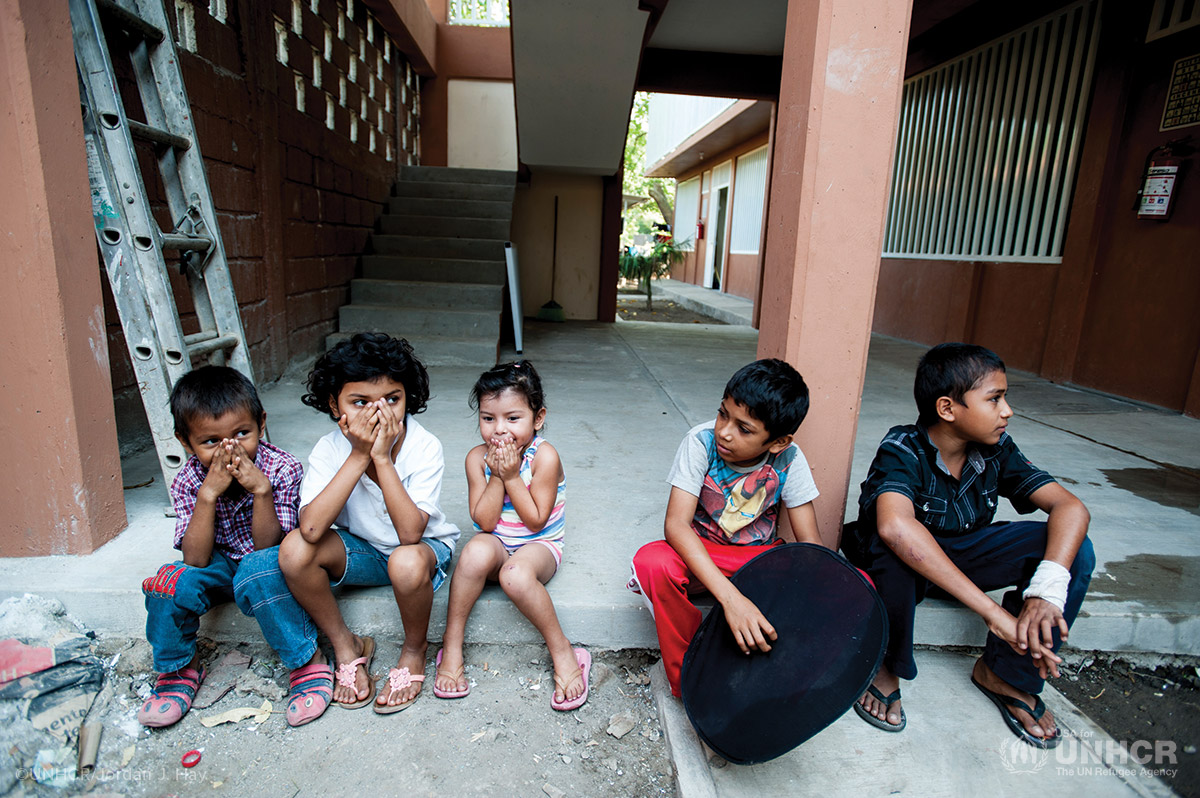 Central American children displaced