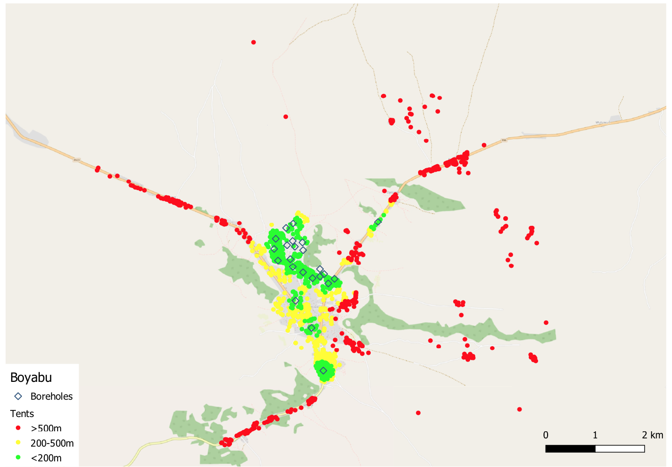 Borehold mapping from hackathon