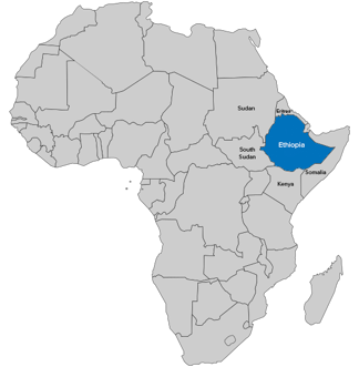 Ethiopia map