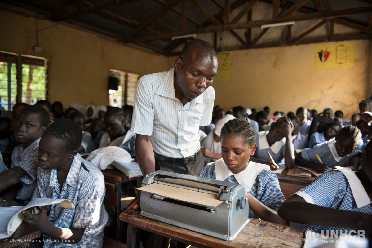 photo of Margetu in school