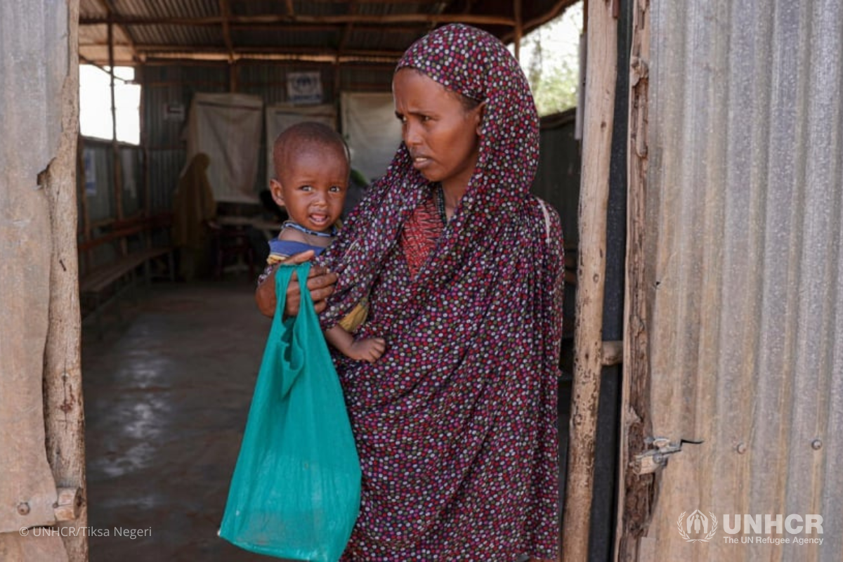 Samira has been struggling to feed her five children amidst drought and ration cuts.