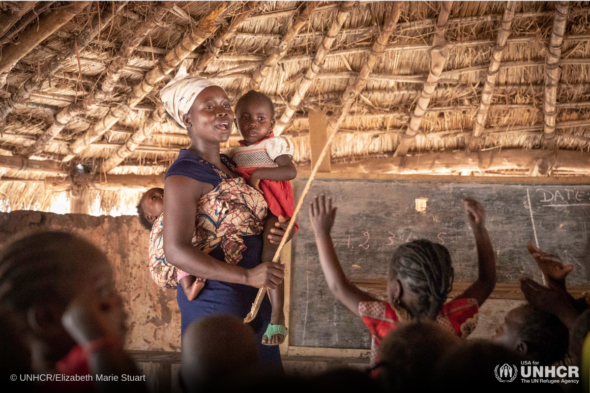 Refugee volunteer group opens community pre-school in South Sudan