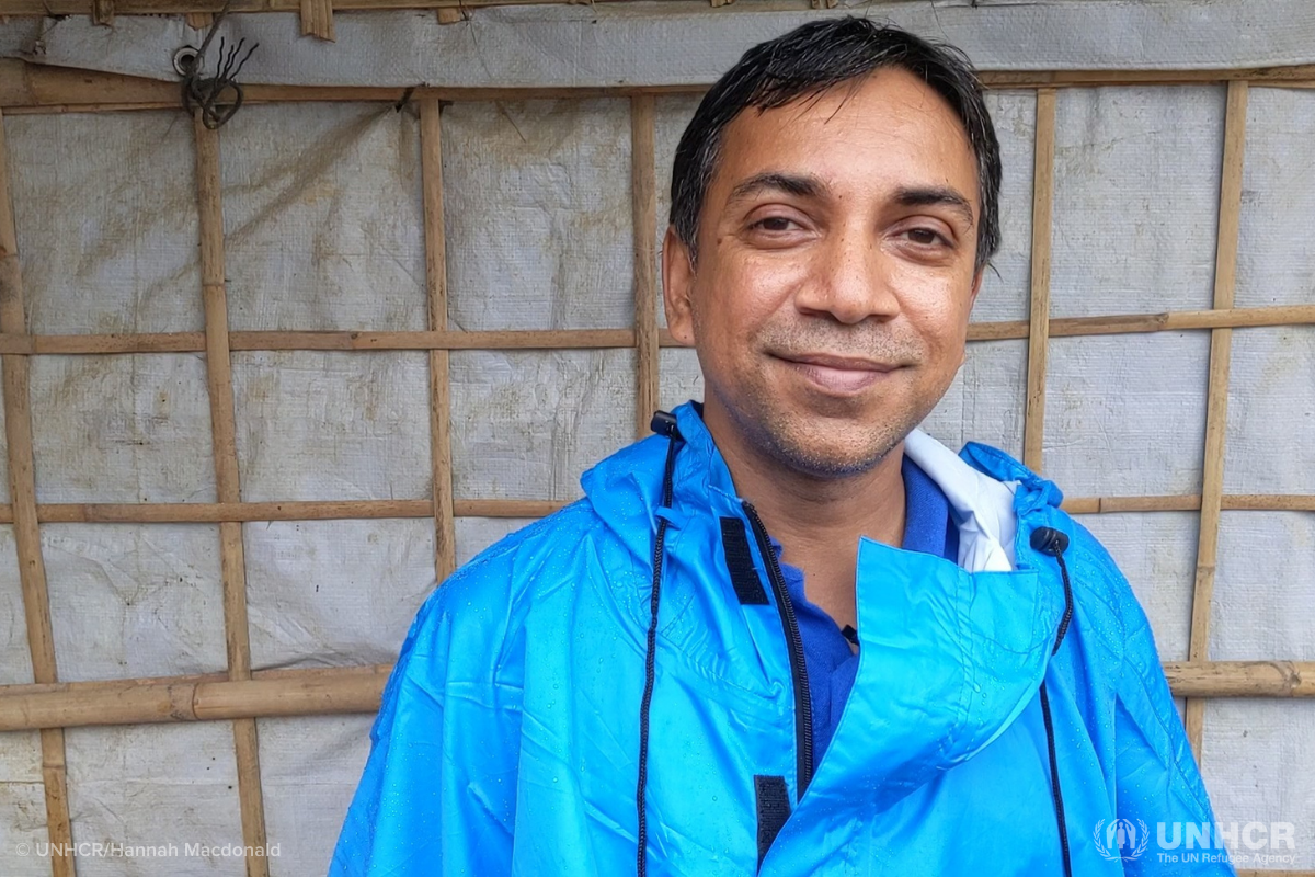 UNHCR staffer in Bangladesh