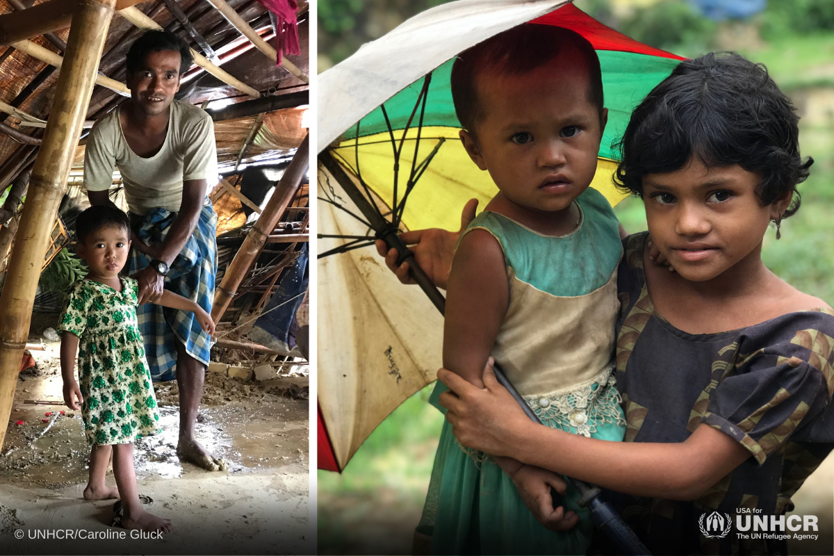 Monsoon season in Bangladesh